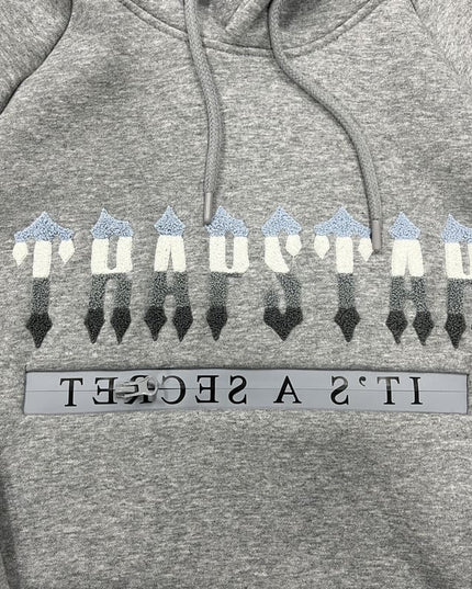 Trapstar Chenille Decoded 2.0 Grey/Ice Blue Set