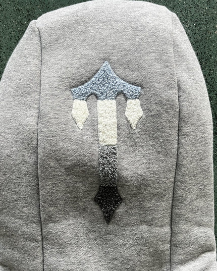 Trapstar Chenille Decoded 2.0 Grey/Ice Blue Set