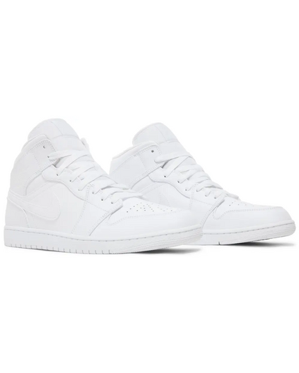 Air Jordan 1 Mid "Triple White"