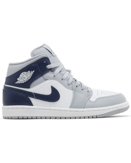 Air Jordan 1 Mid "Wolf Grey Midnight Navy"