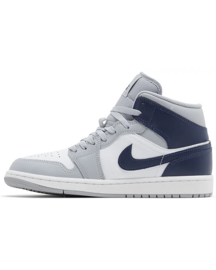 Air Jordan 1 Mid "Wolf Grey Midnight Navy"