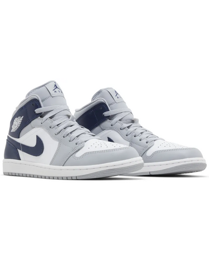 Air Jordan 1 Mid "Wolf Grey Midnight Navy"