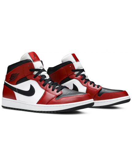 Air Jordan 1 Mid "Chicago Black Toe"