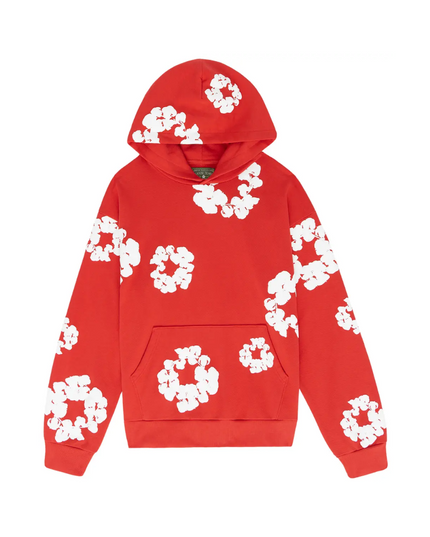 Denim Tears The Cotton Wreath Sweatshirt "Red"