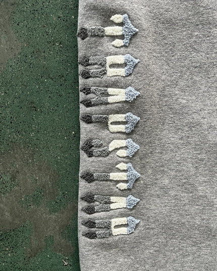 Trapstar Chenille Decoded 2.0 Grey/Ice Blue Set