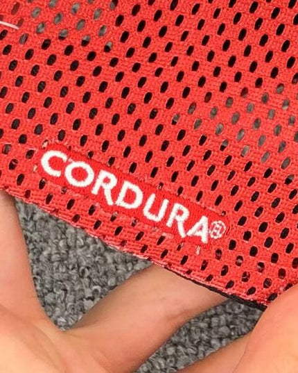 Supreme Mesh Side Panel Camp Red Cap